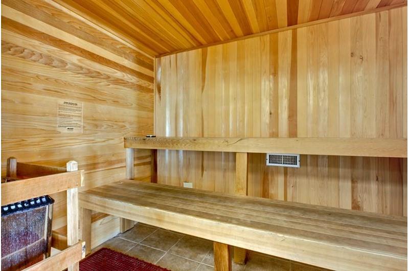 Sauna at Seawind in Gulf Shores Alabama