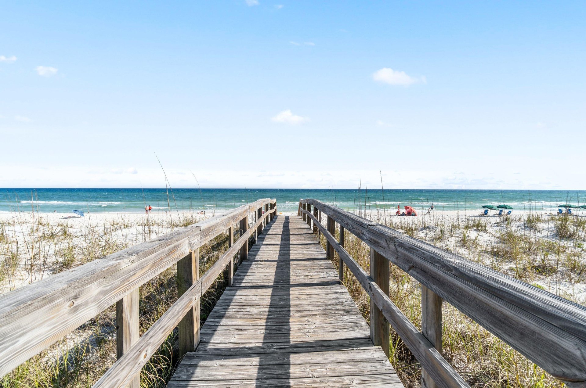 Villas on the Gulf includes direct and easy beach access