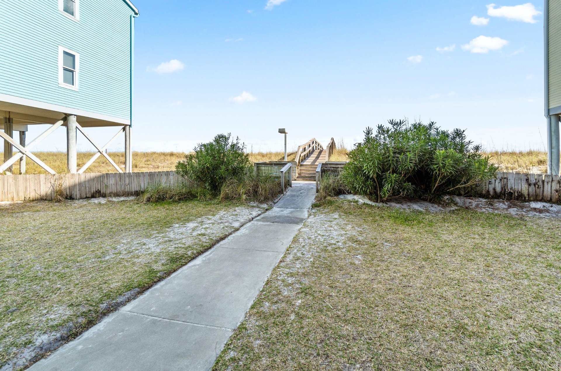 Stay only steps away from stunning Gulf beaches