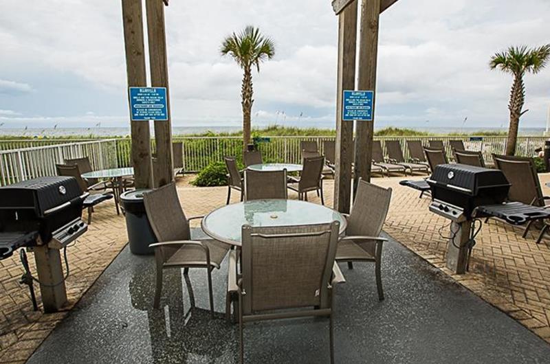 Grill the catch of the day at Ocean Villa in Panama City Beach FL