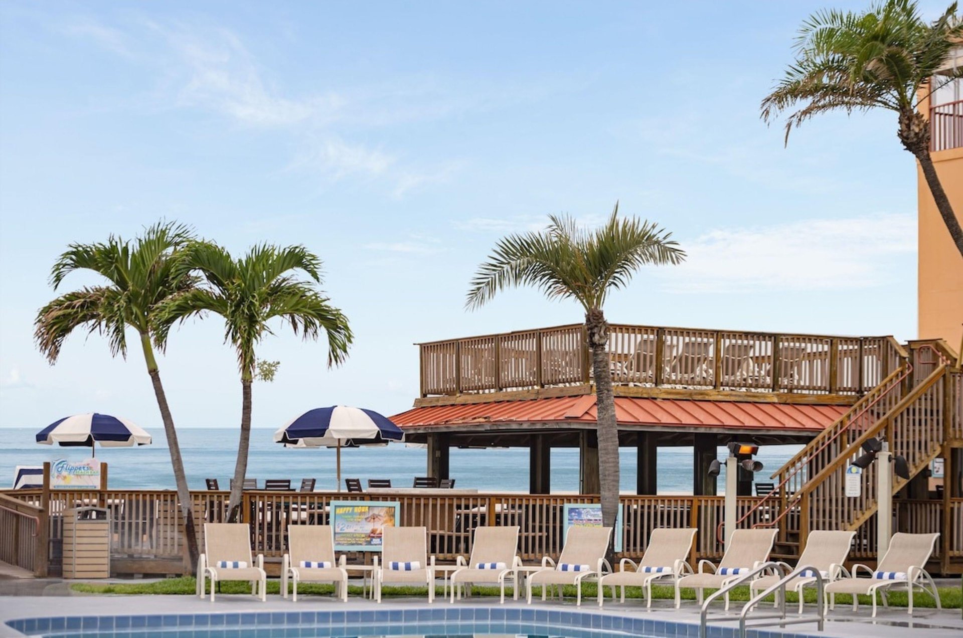 Soak up the sun by the outdoor pool