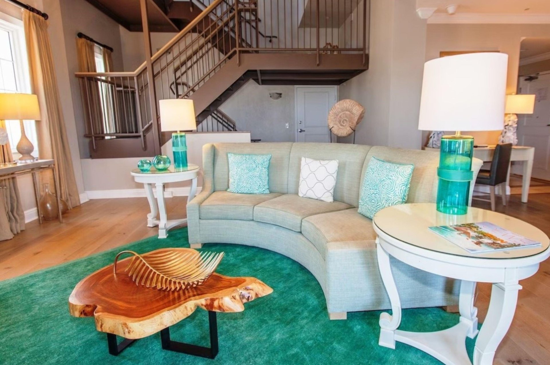 The rentals are well appointed and beautiful.