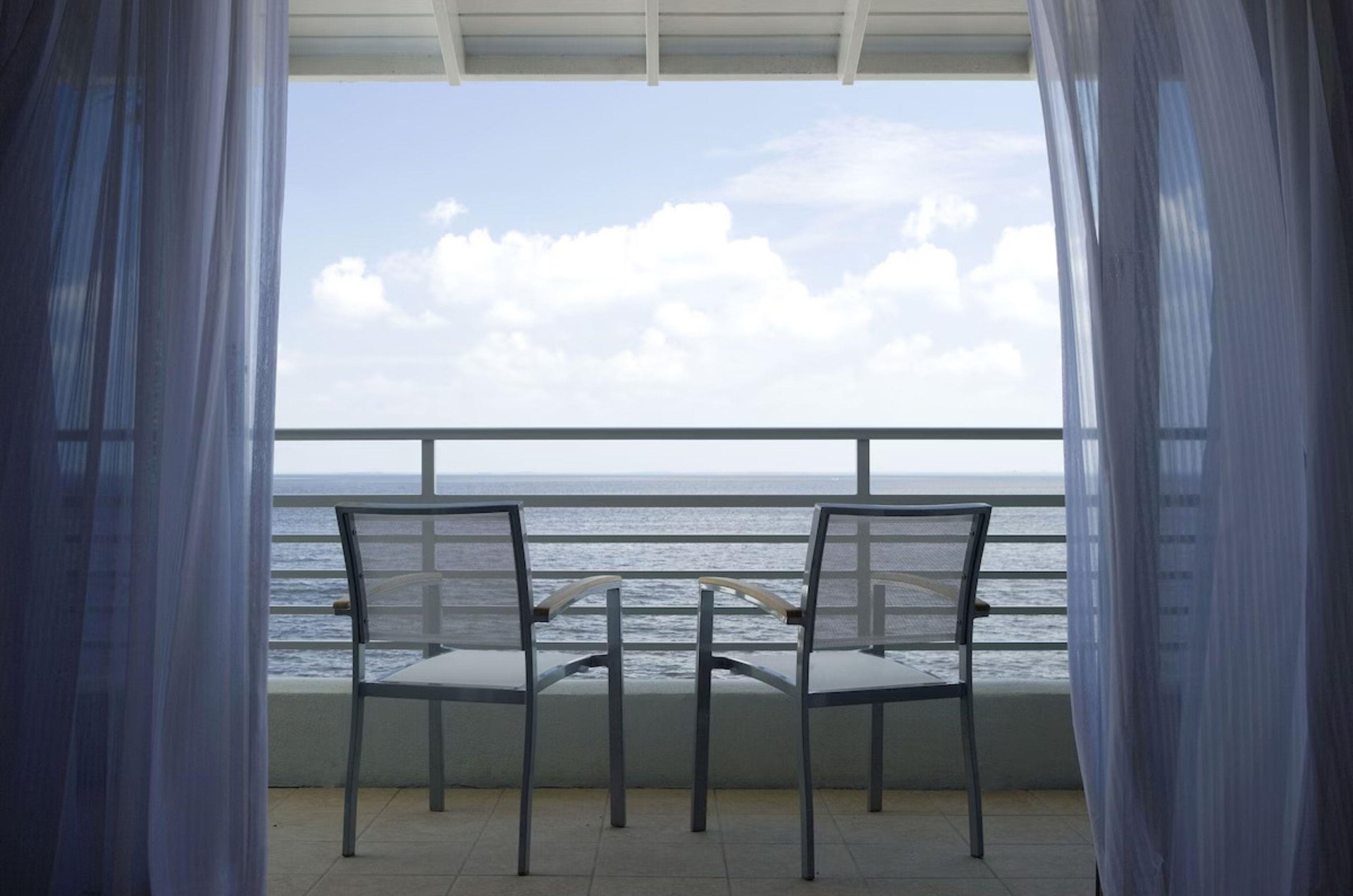 Enjoy stunning Gulf views from a private balcony
