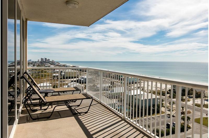 Gorgeous view from the balcony at Sanibel in Gulf Shores Alabama