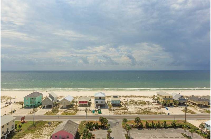 Wonderful view of the Gulf from Sanibel in Gulf Shores Alabama