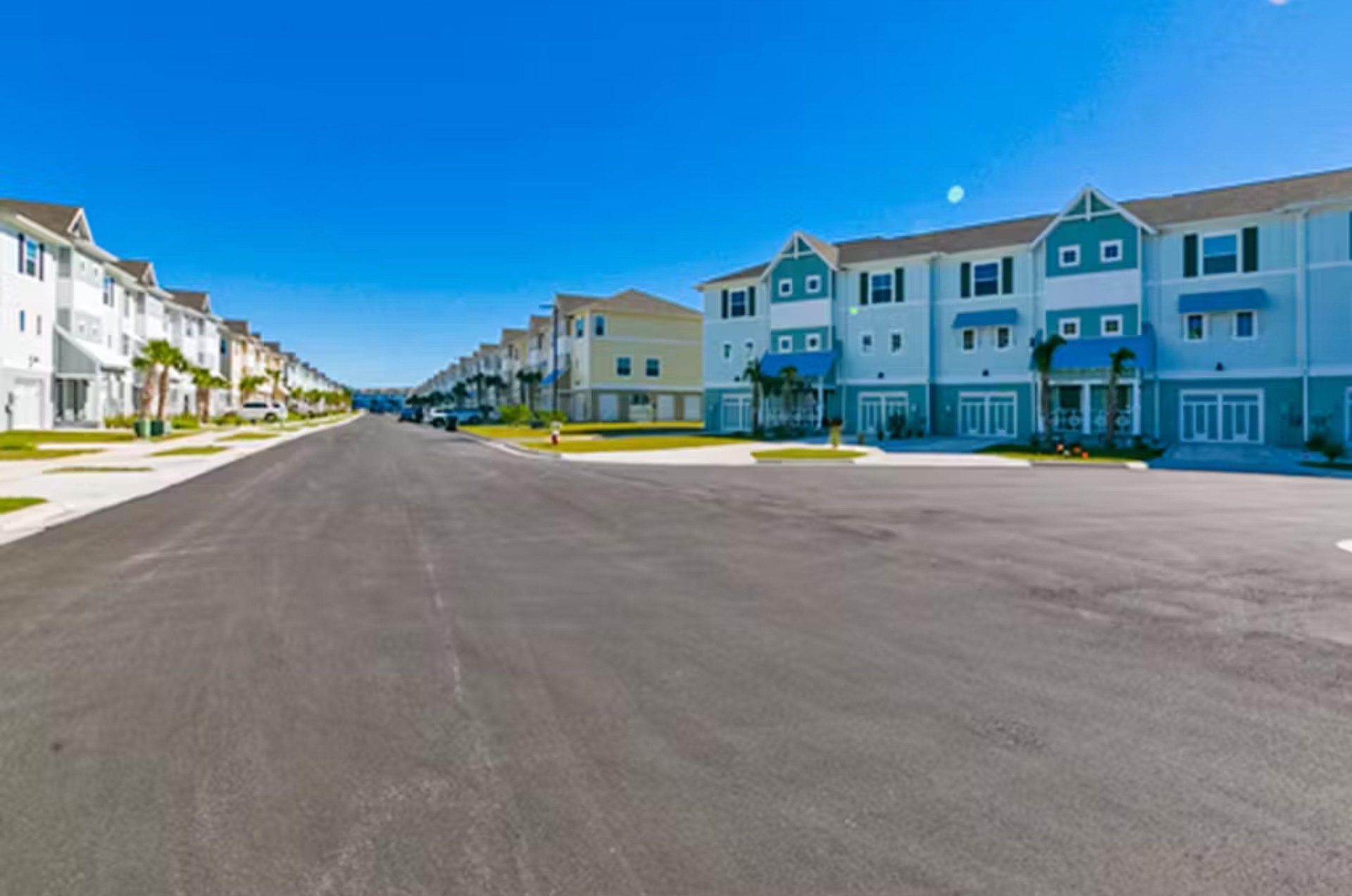 Some of the rental homes available at Lost Key Golf and Beach Club