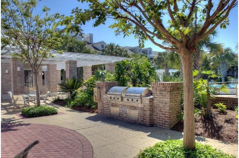 Grill area at Pilot House in Destin FL