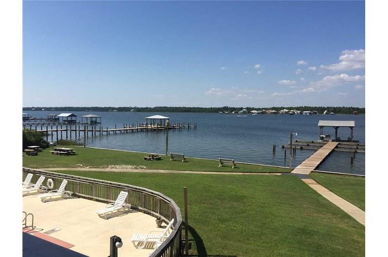 View from Lagoon Run in Gulf Shores Alabama