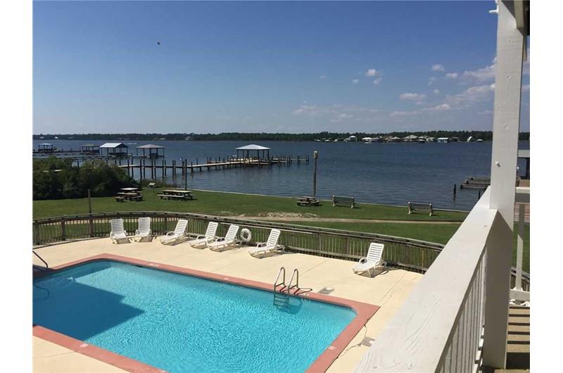 Nice pool area at Lagoon Run in Gulf Shores Alabama