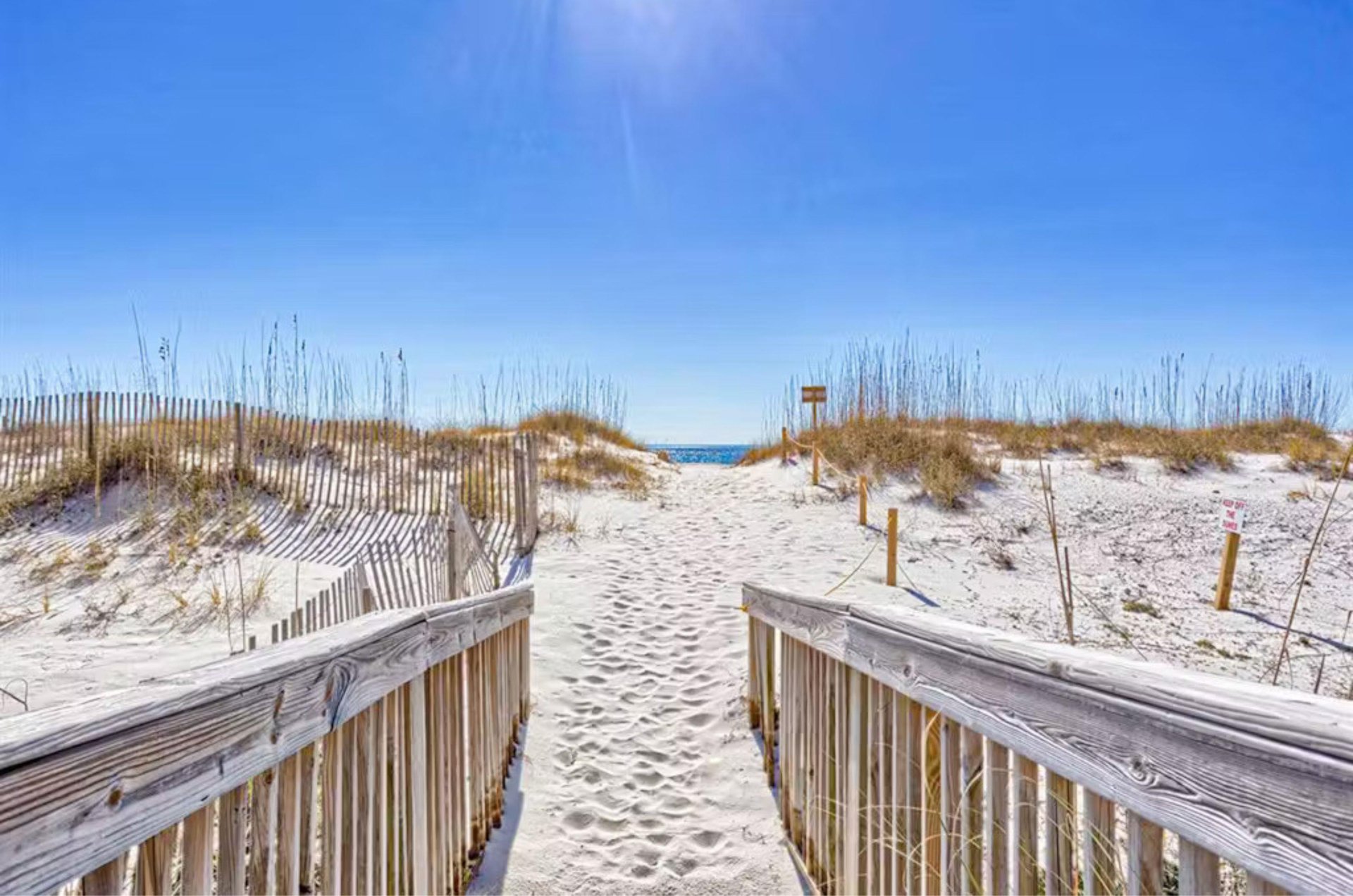 Enjoy easy access to amazing Gulf beaches