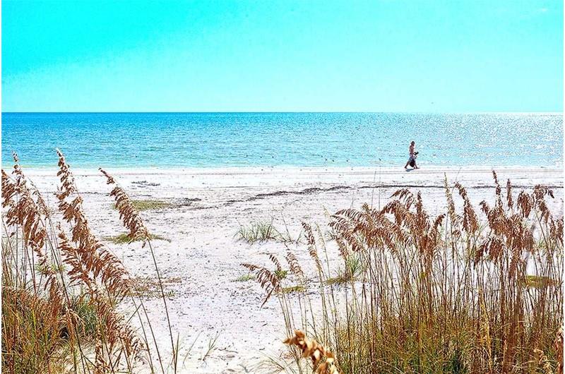 Gulf from Sandarac in Ft. Myers Beach Florida