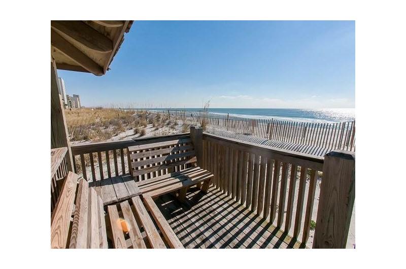 View of Gulf from The Beach Front Condos in Gulf Shores Alabama