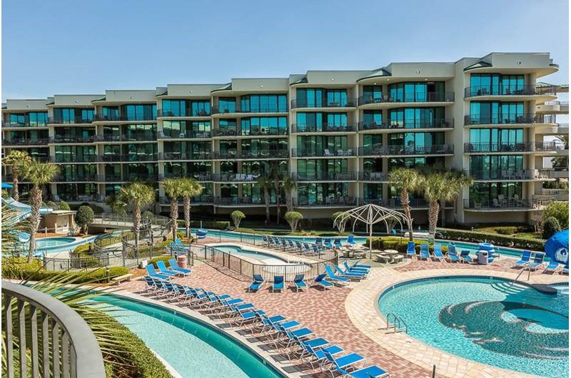 Fabulous pools at Phoenix on the Bay in Orange Beach AL