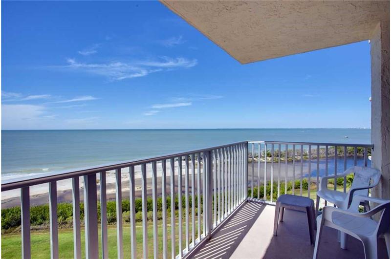 Gorgeous view from Estero Beach and Tennis Club in Fort Myers Beach FL