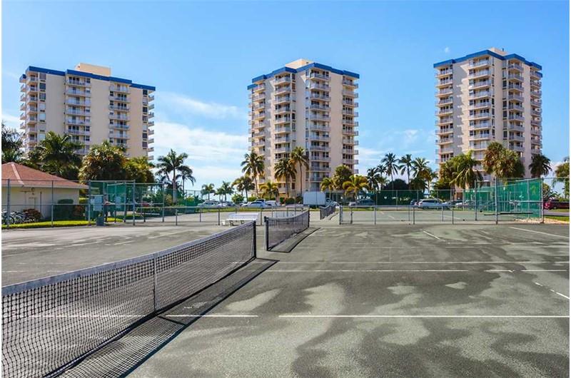 Enjoy some tennis at Estero Beach and Tennis Club in Fort Myers Beach FL