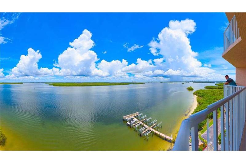 Gorgeous canal view from Royal Pelican in Ft. Myers Beach Florida