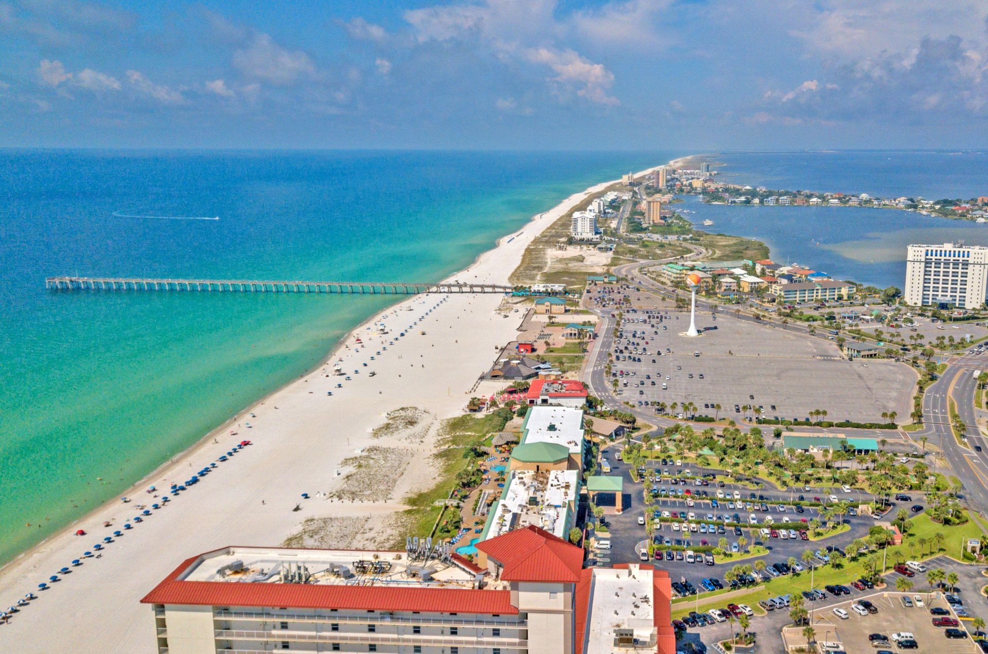 Miles of amazing beaches are right next door at South Harbour