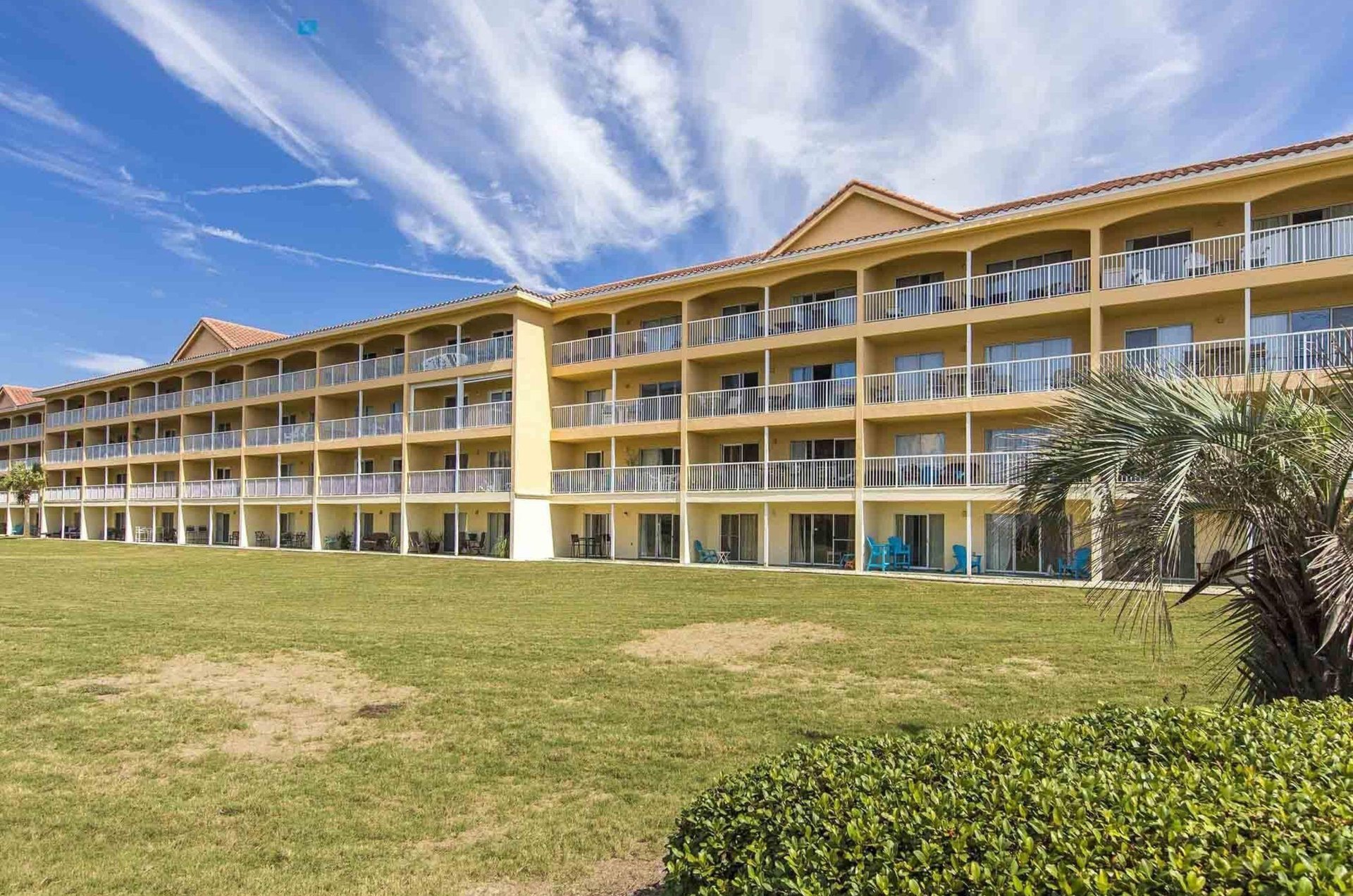 Ciboneys units have balconies or patios.