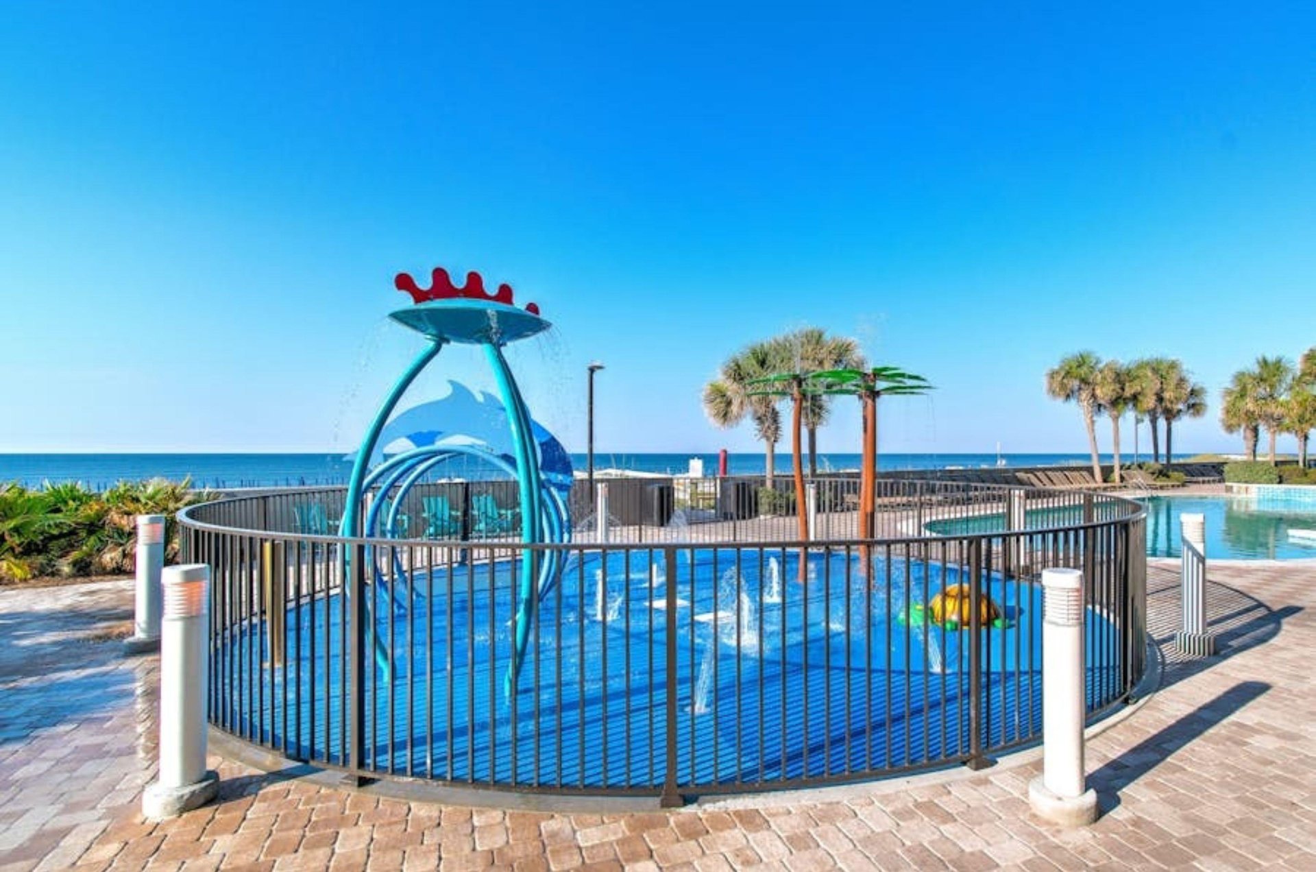 Phoenix West II has fun for all with a kiddie pool and splash pad