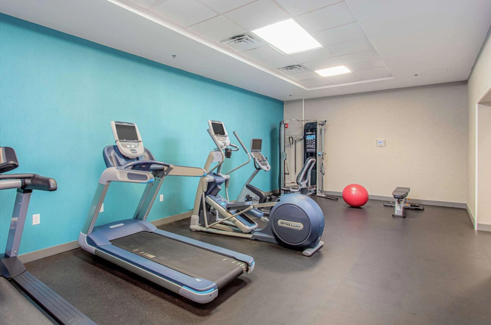 Enjoy 24hour access to the onsite fitness center