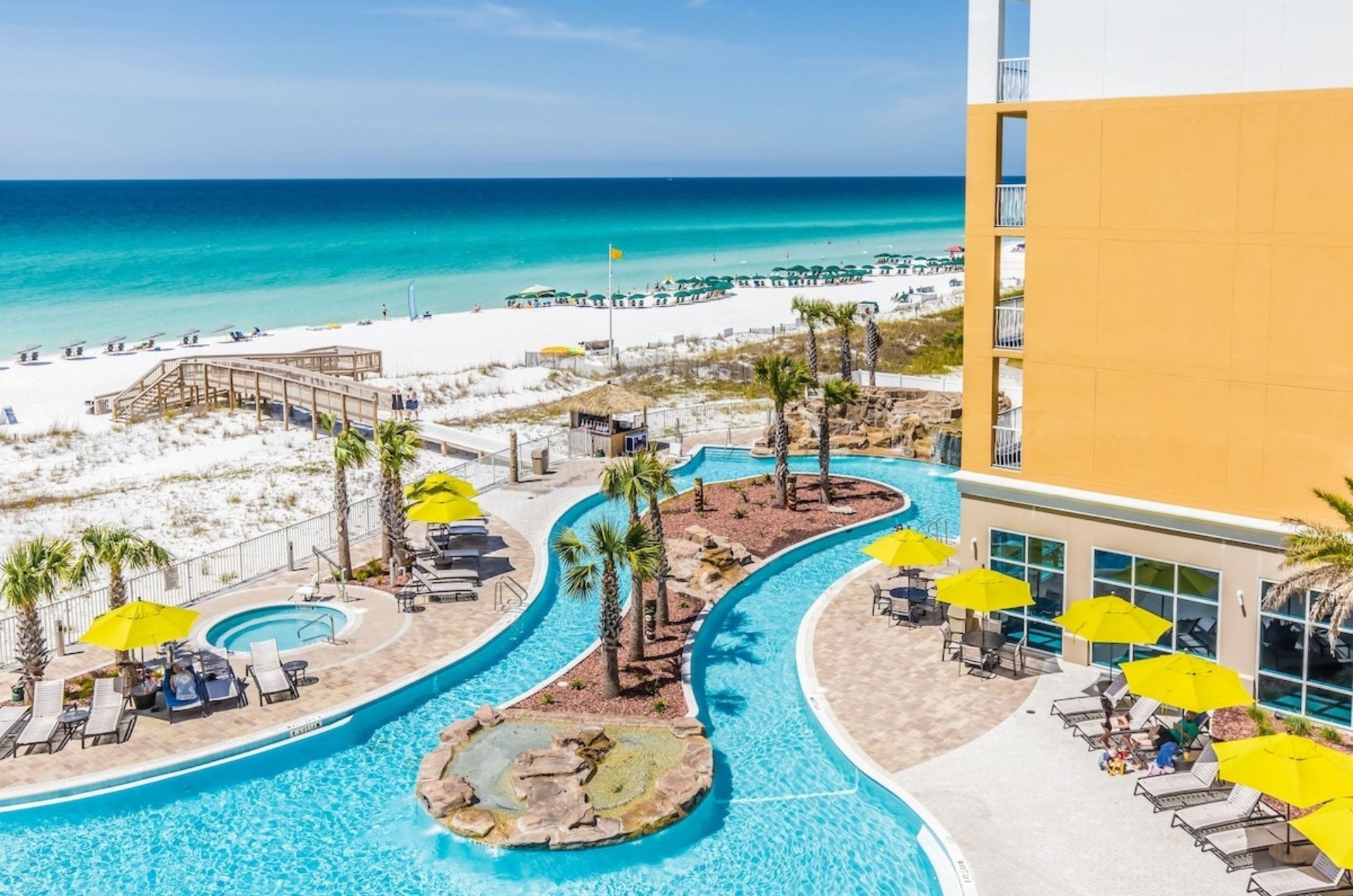 The Lazy River at The Hilton Garden Inn in Fort Walton Beach, Florida
