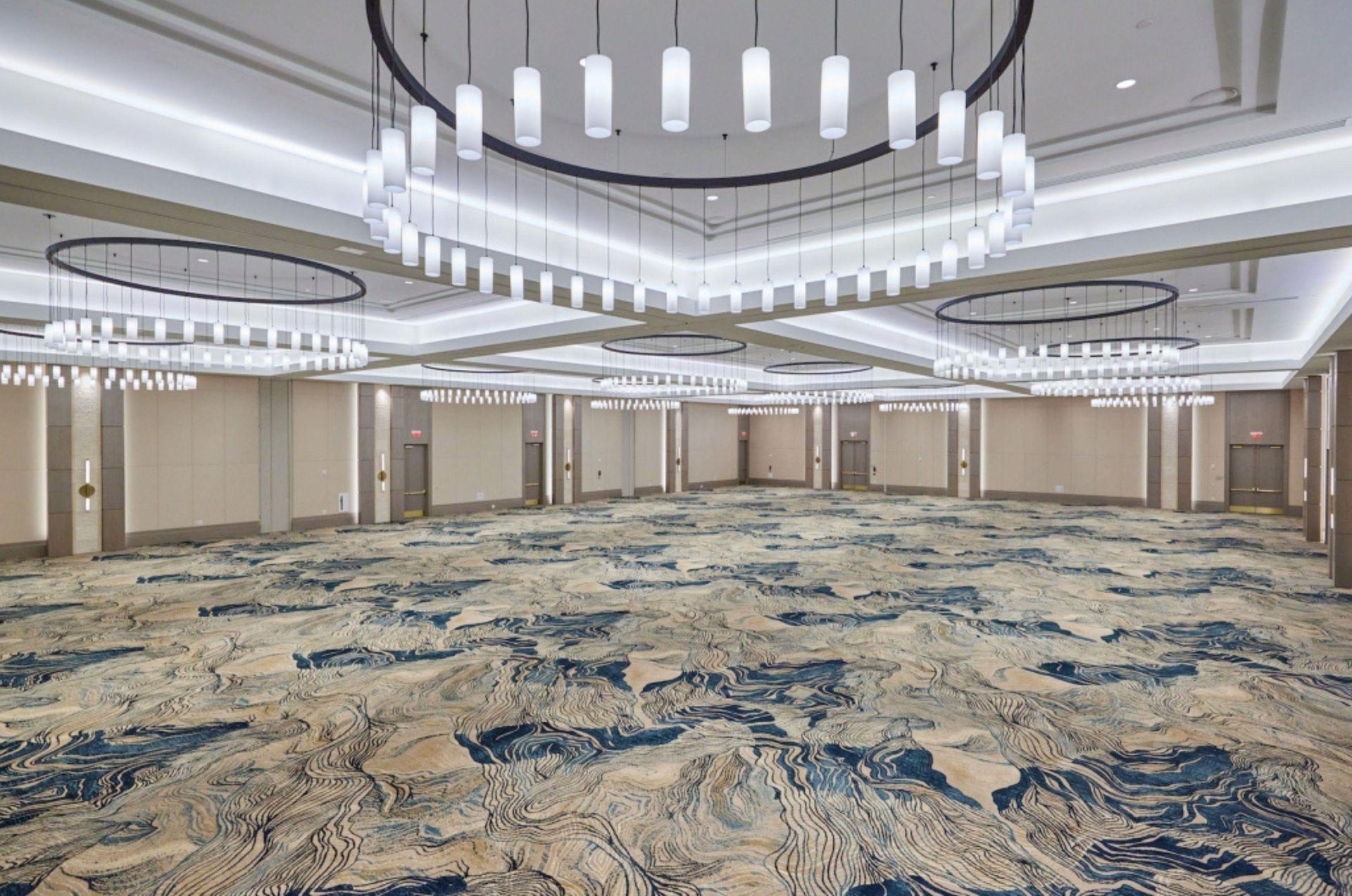 A hotel event venue.