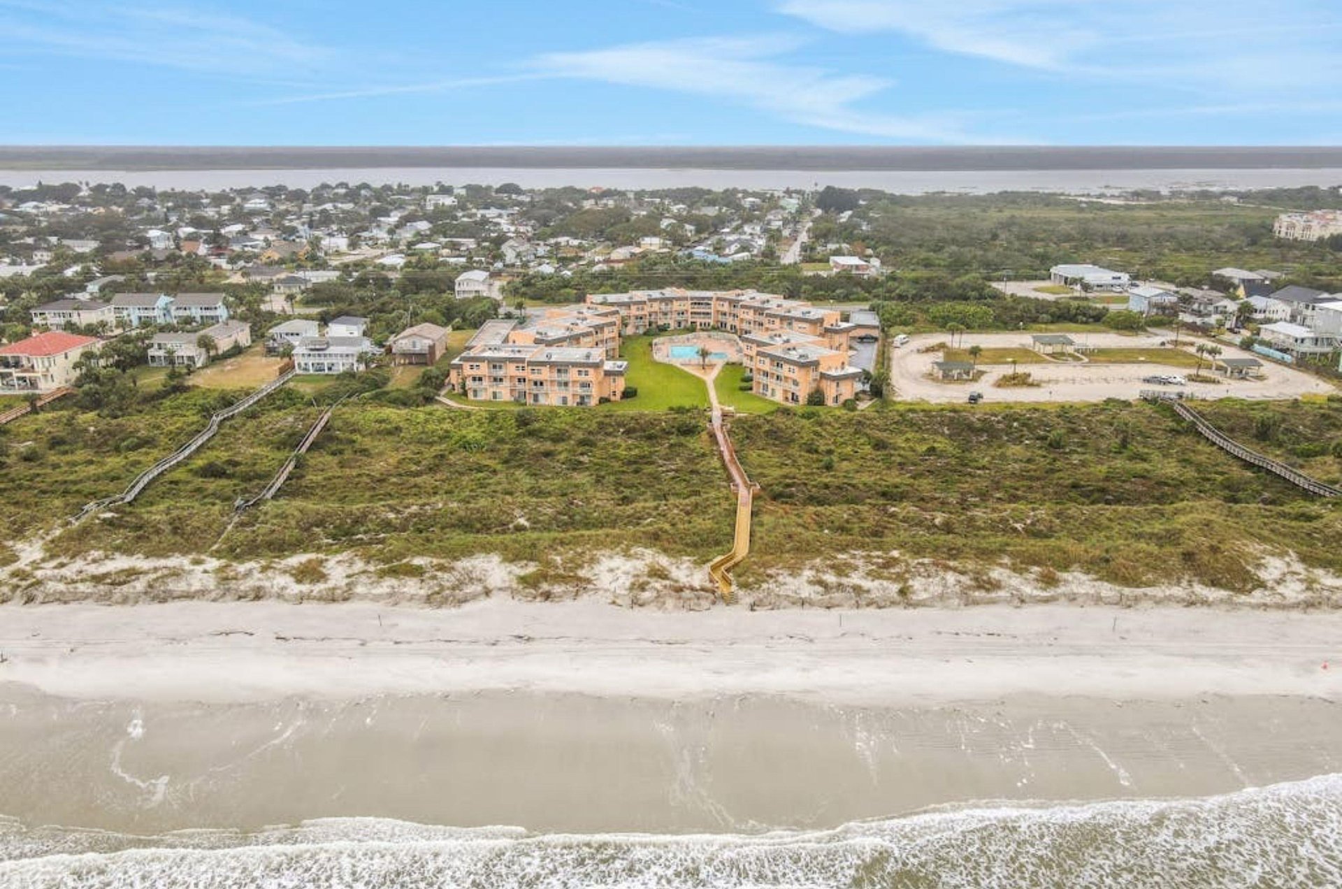 St. Augustine has a wide variety of condos available including beachfront units