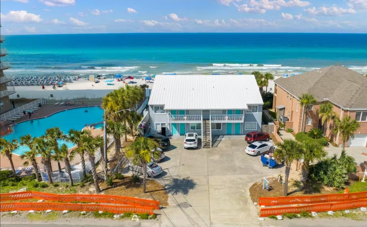 Rent a single condo or connecting townhomes or condos within this property.