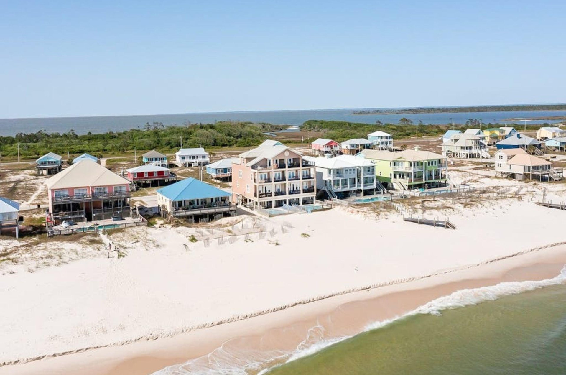 Scroll down to check out vacation homes available in Fort Morgan Beach, Alabama