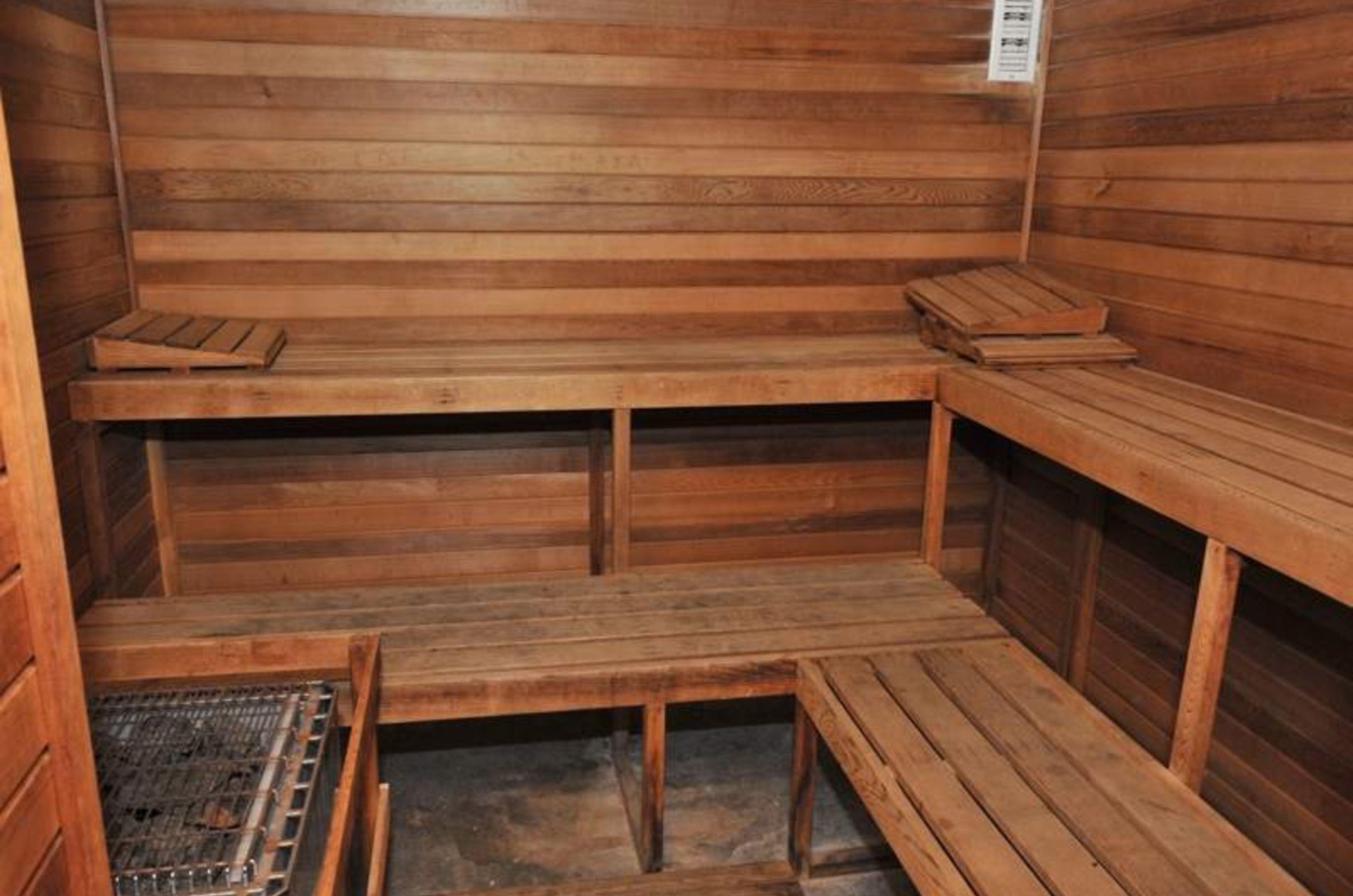 Relax in the sauna at the Emerald Isle Condominiums