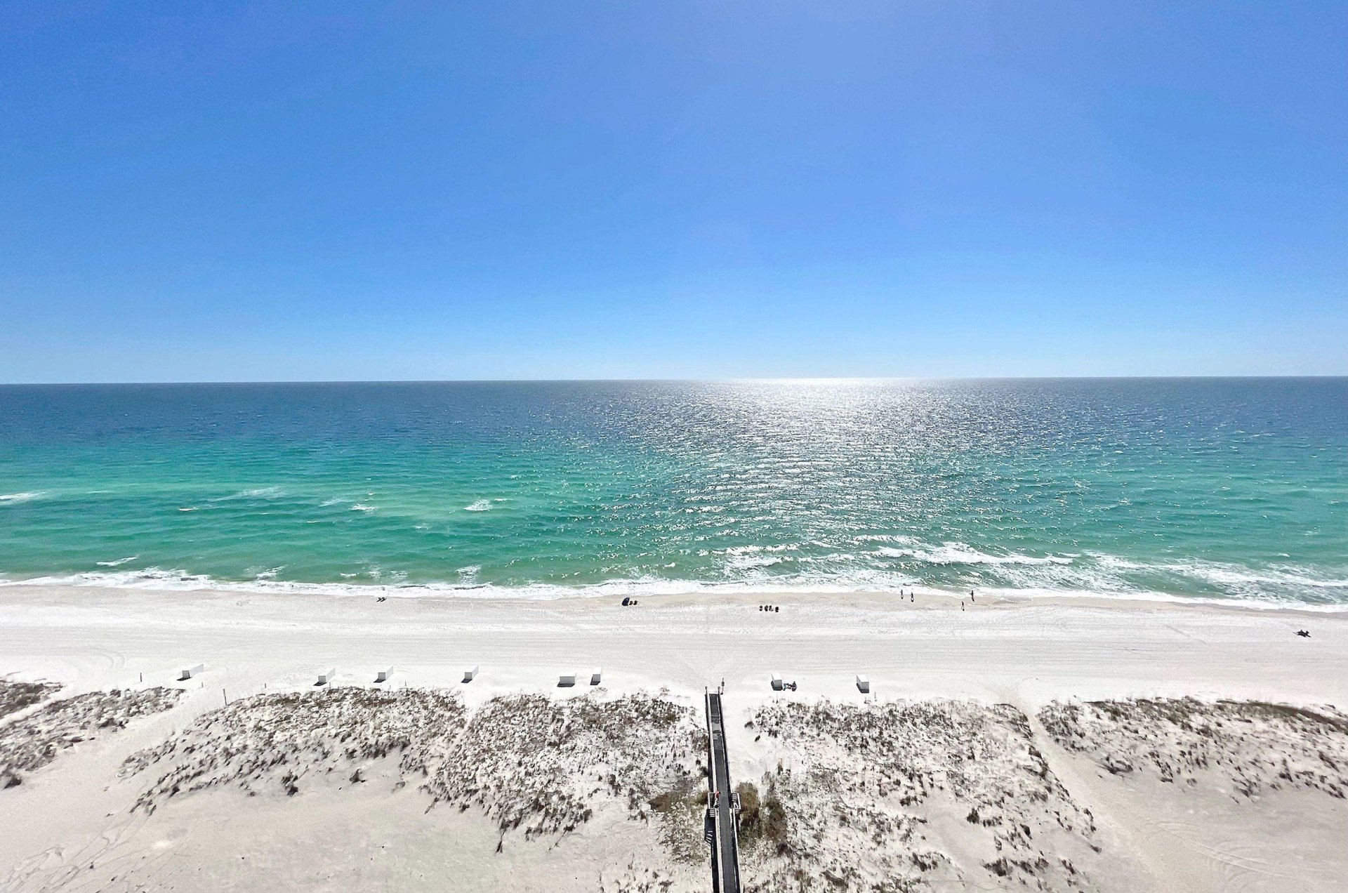Stunning Gulf views from a private balcony