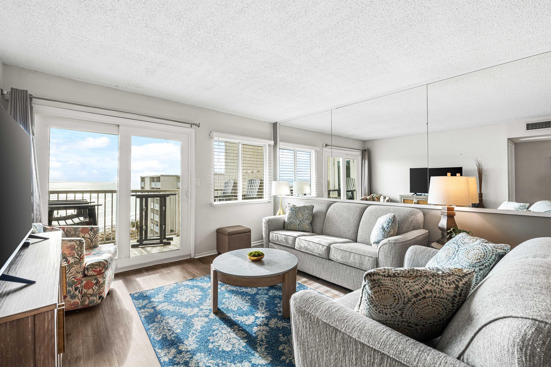 Newly Decorated Living Area