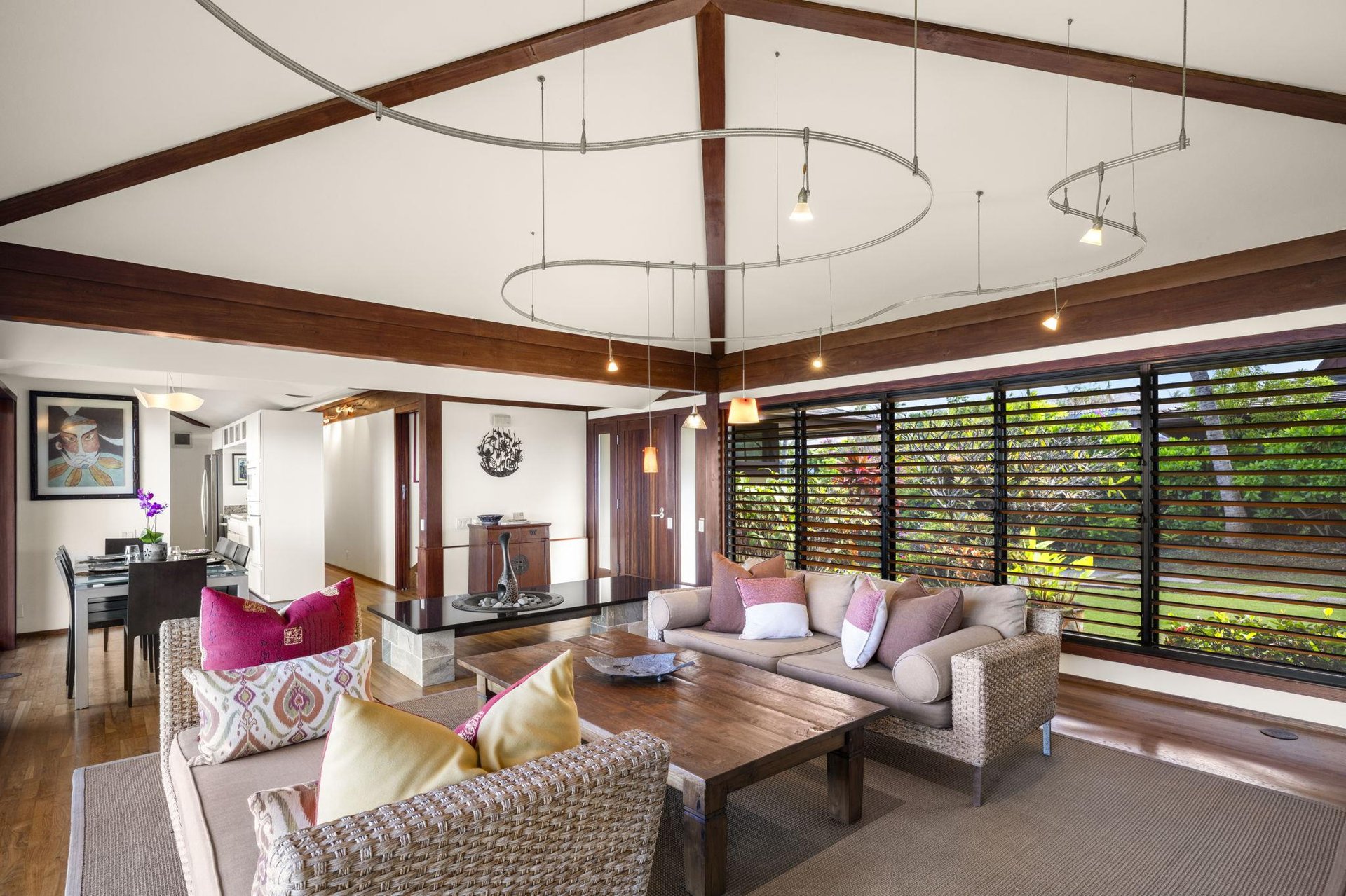 Spacious open living space