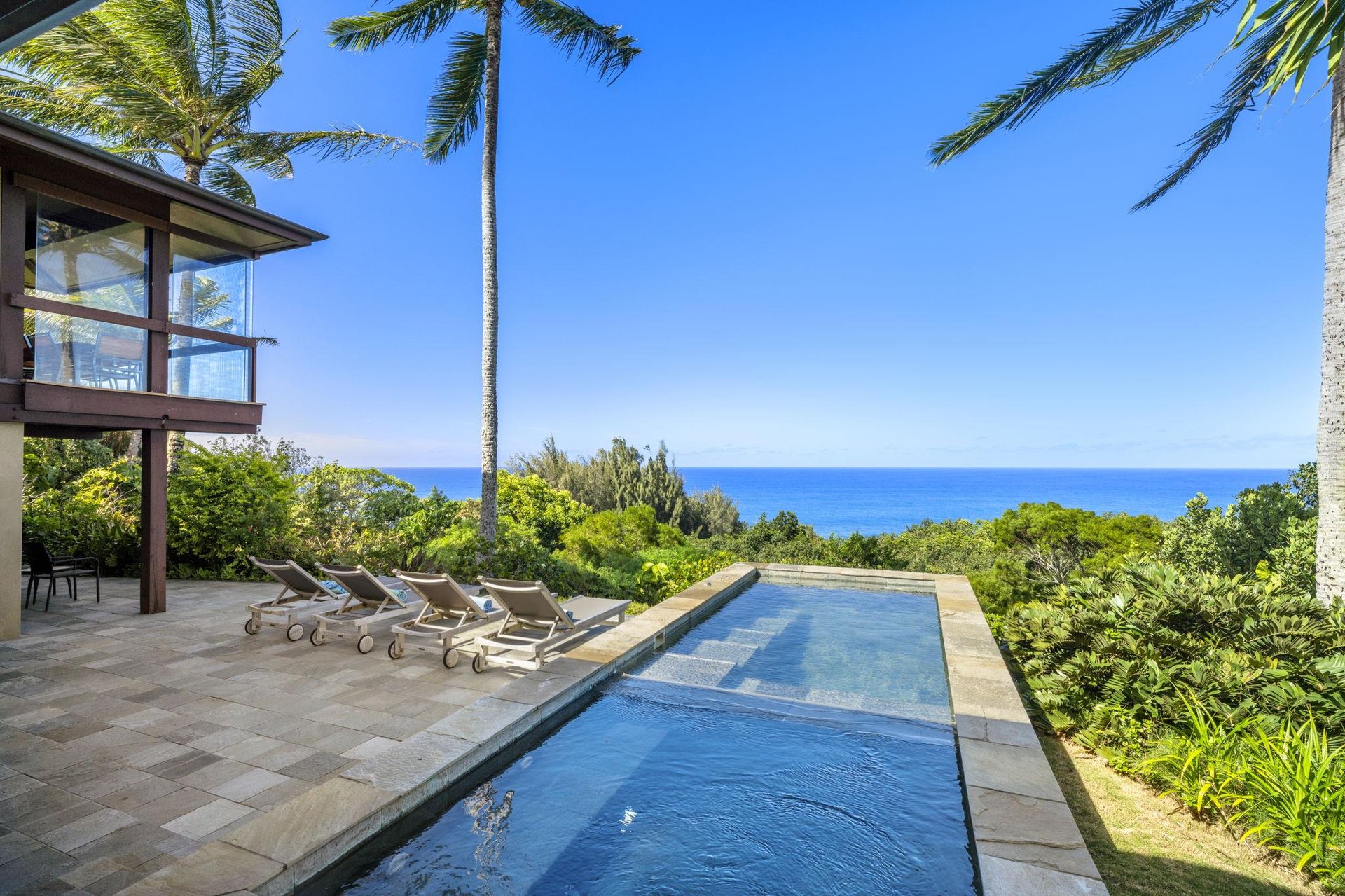 Picturesque Pool  Hot Tub with Stunning Ocean Views