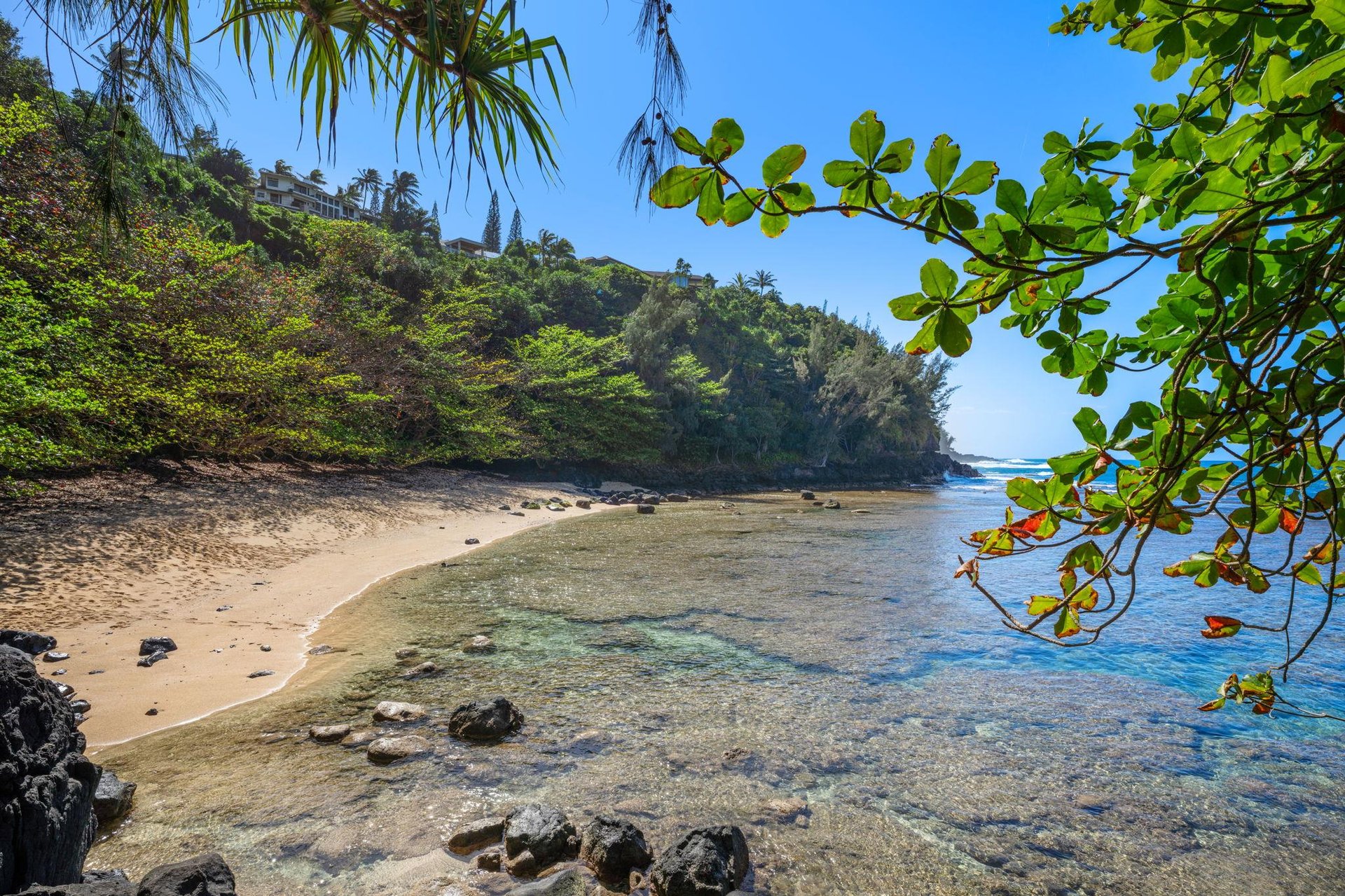 To the most perfect little beach