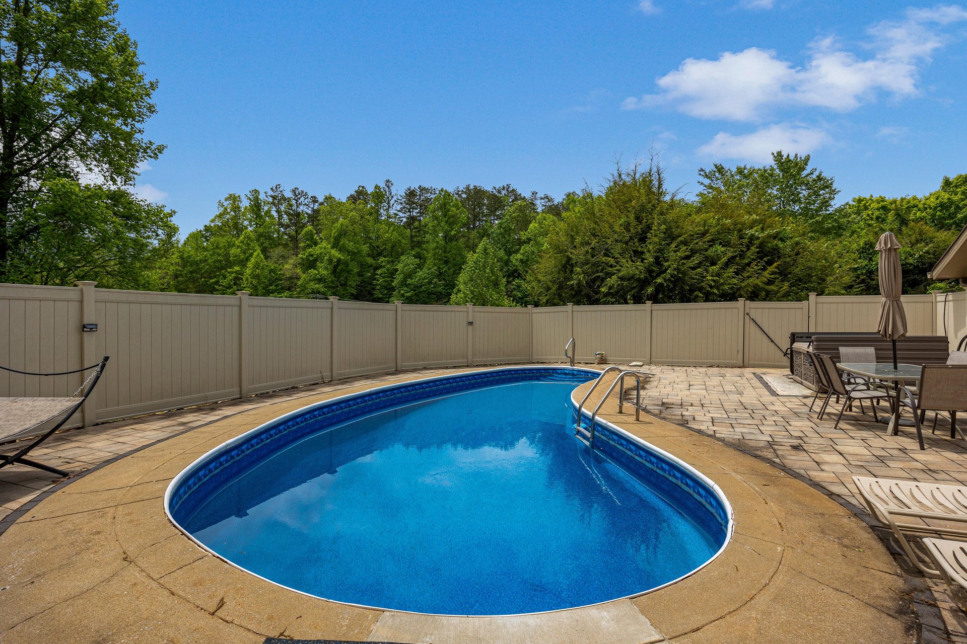 Swimming pool at Buckhorn Springs