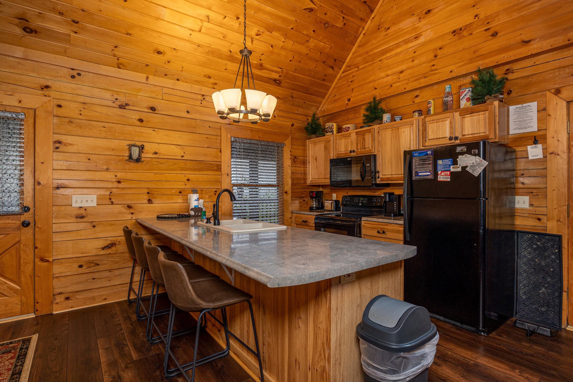 Breakfast Nook at Eagles Nest, a 2 bedroom cabin rental located in Sevierville