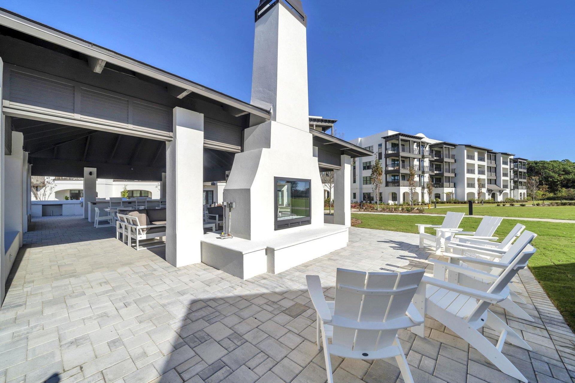 Grove Pavilion with Fire Pits