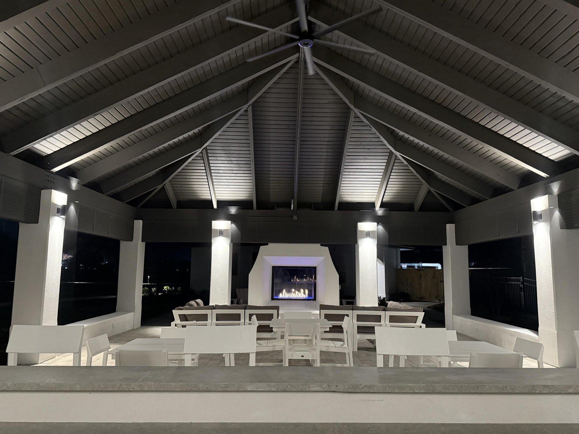 Grove Pavilion with Fire Pits