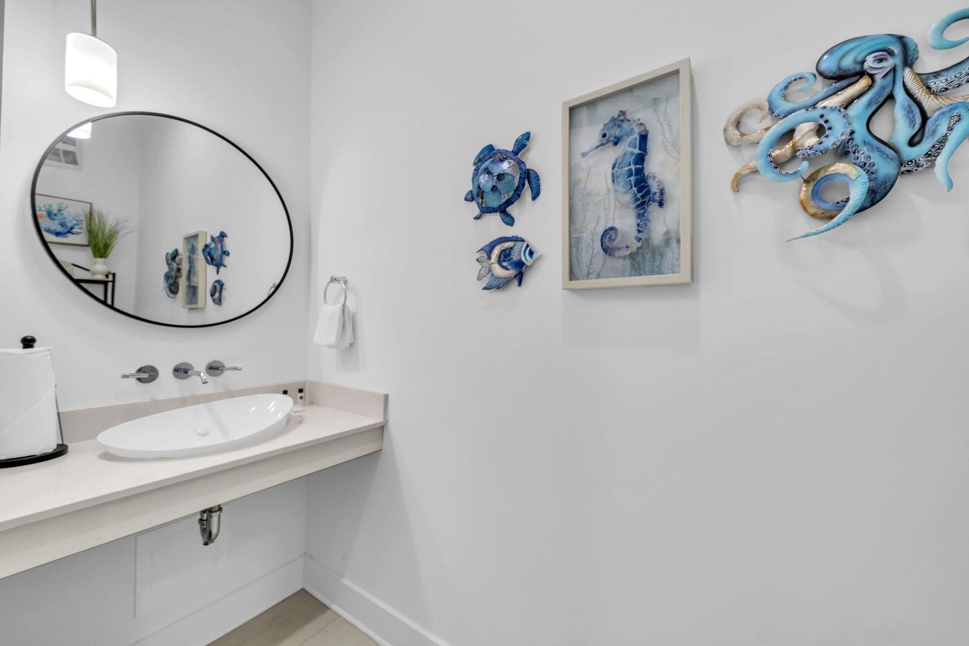 Hallway Half Bathroom