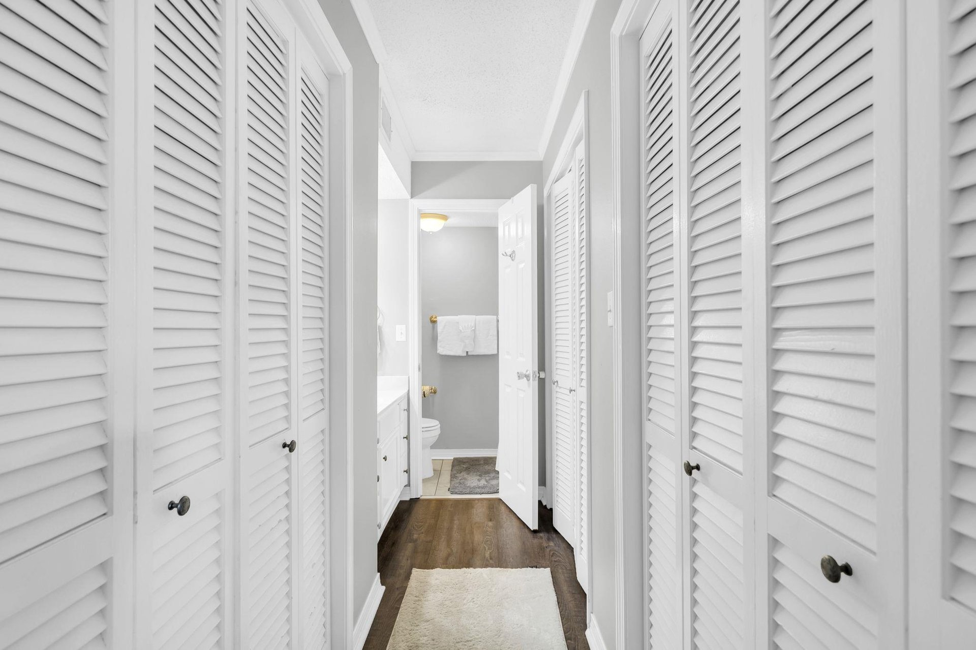 Master Closet  Bathroom