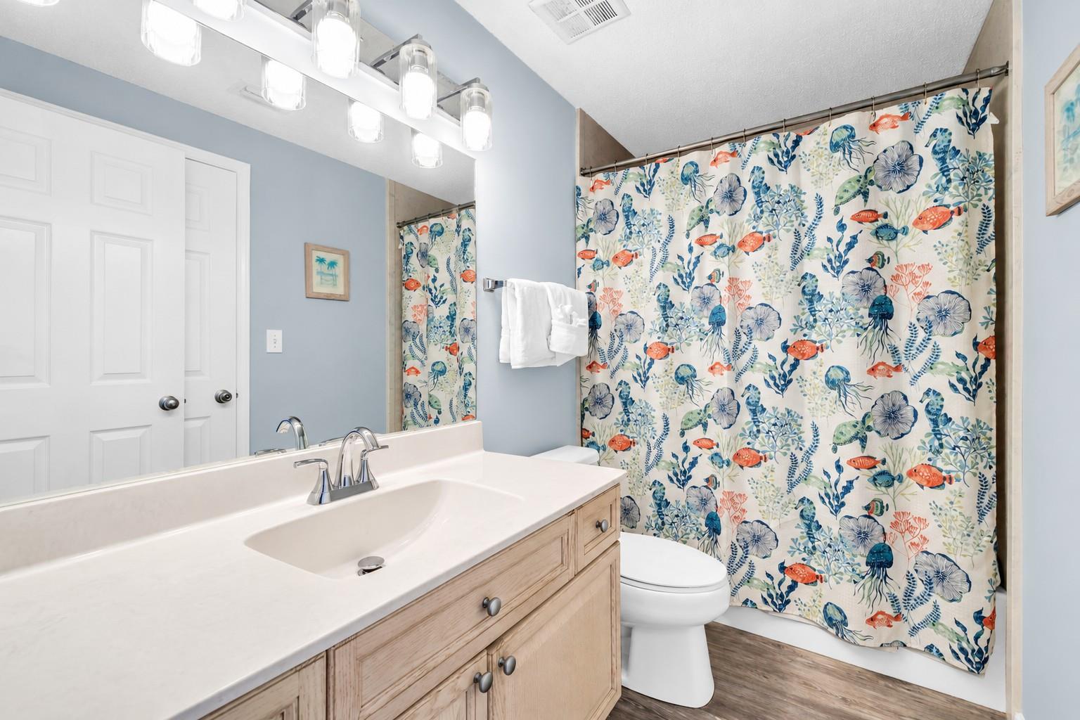 Hallway Guest Bathroom