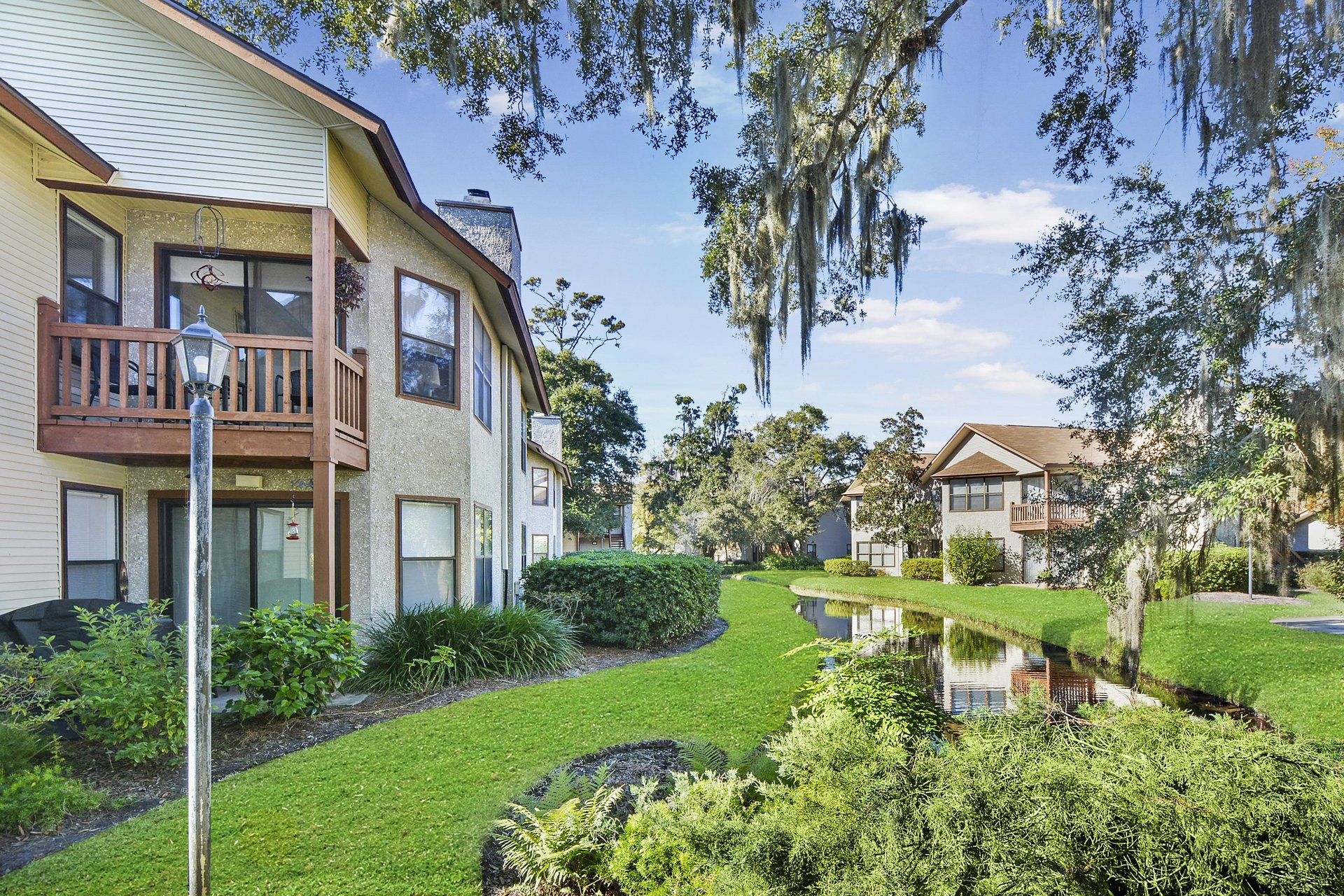 Lagoon and Grounds – Harbour Oaks, St. Simons Island