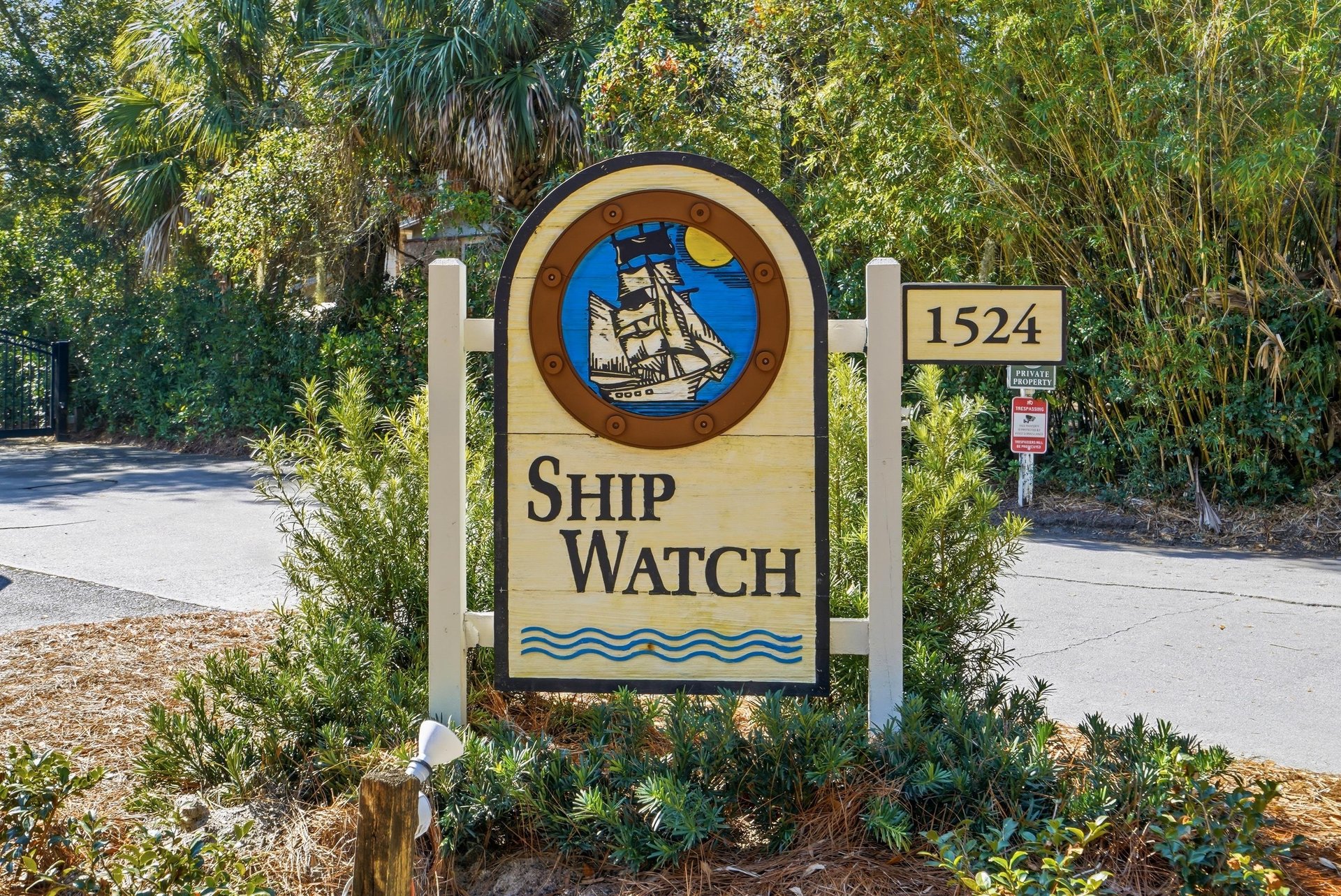 Welcome to Shipwatch on East Beach, a gated coastal community surrounded by palms and just steps from the pool and beach access.