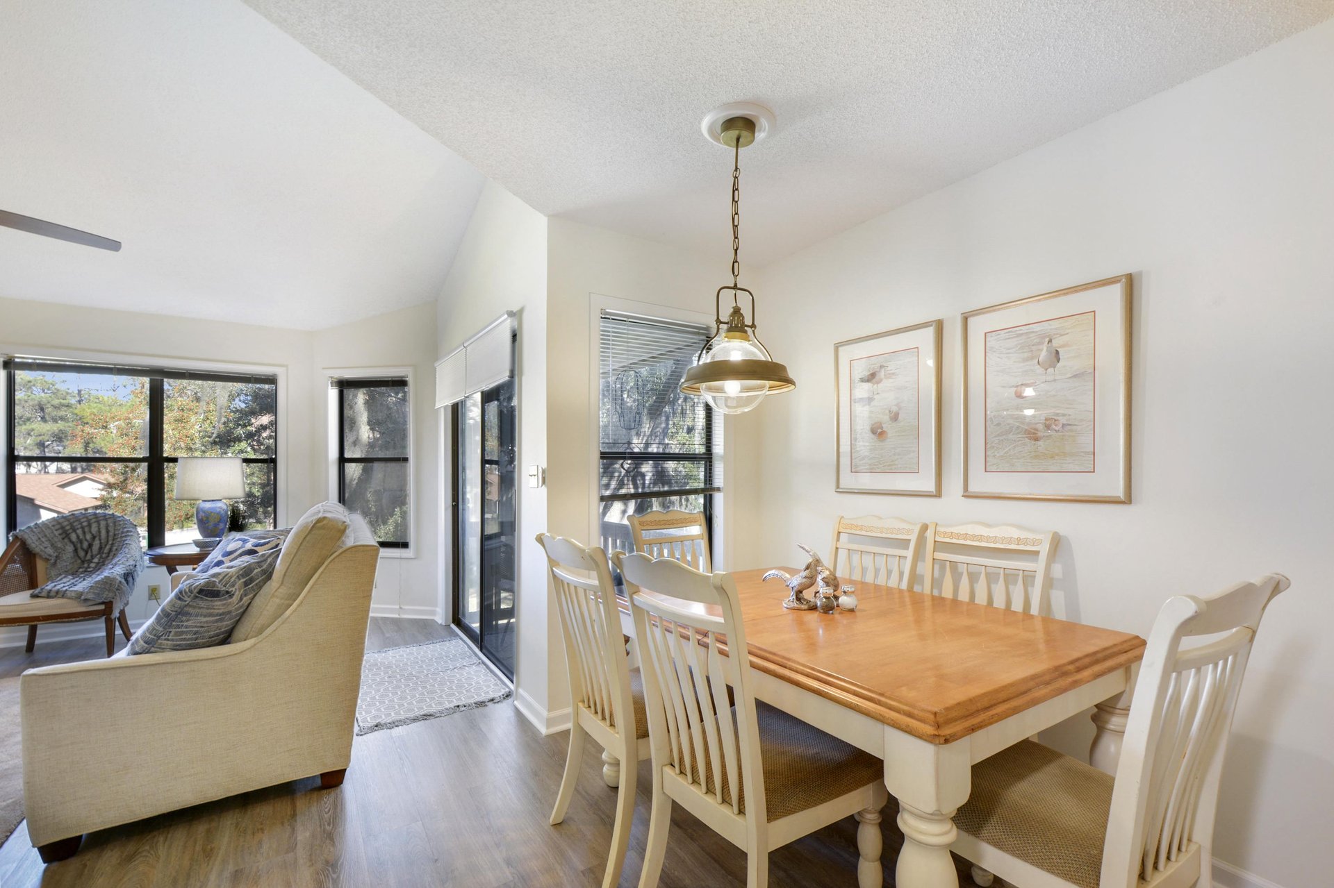 Dining Area and Balcony – Harbour Oaks 316, St. Simons