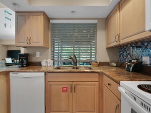 Pass thru window from kitchen to screened porch