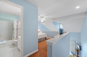 Loft Guest Bedroom with Queen Bed