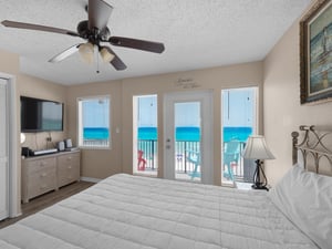 Primary Bedroom with Flat Screen TV