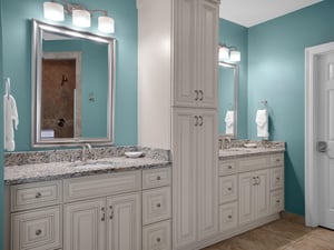 Primary Bathroom with Double Vanity