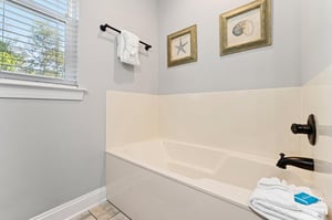 Primary Bathroom Tub